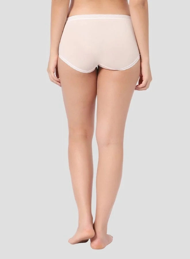 Intimate Queen Pack Of 2 Corn Bae Lacy Boyshorts – CloudSoft Luxury, Made from Corn Fiber | Soothes Skin, No Roll-Ups (Pack Of 2)  | Best Price UAE